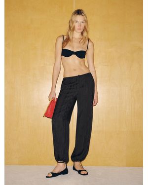 Reformation James Tie Pant - Black
