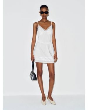 Reformation Cerina Dress Lace - White