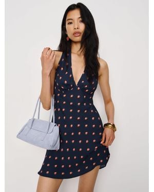 Reformation Delanie Dress - Blue