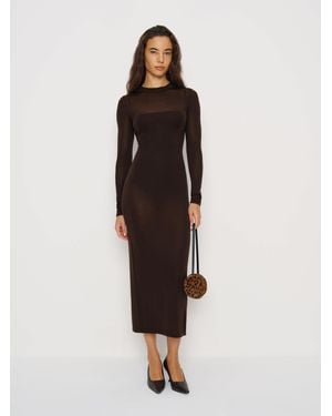 Reformation Merino Knit Midi Jumper Dress - Multicolour