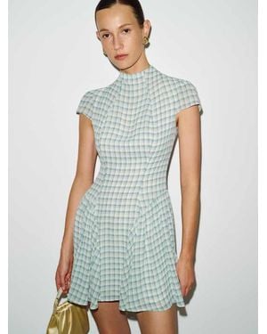 Reformation Maven Mini Dress in Natural | Lyst