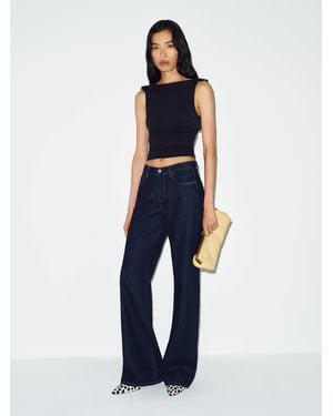 Reformation Georgianna Knit Top - Blue
