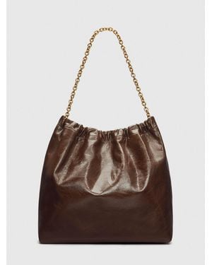 Reformation Dahlia Tote Bag - Brown
