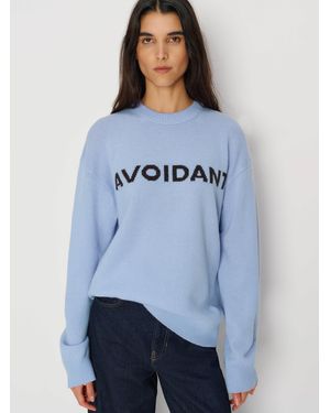 Reformation Fabian Crew Sweater - Blue