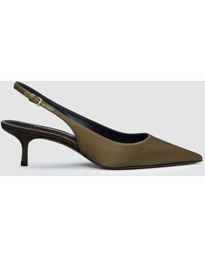 Reformation Wrenley Heeled Slingback 5 - White