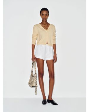Reformation Nora Linen Short - White
