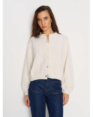 Reformation Cobel Regenerative Wool Cardigan - Blue