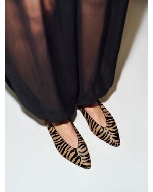 Reformation Calista Flat 5 - Black