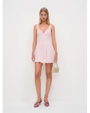 Reformation Livia Dress 0 - Pink
