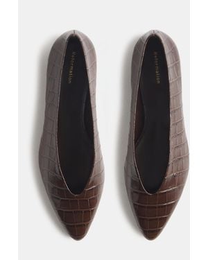 Reformation Calista Flat 5 - Brown