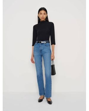 Reformation Camille Knit Top - Blue