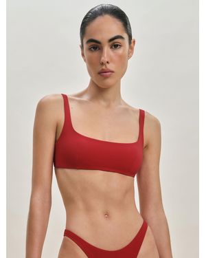 Reformation Kauaii Bikini Top - Red