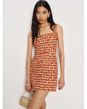 Reformation Celosia Linen Dress - Multicolor