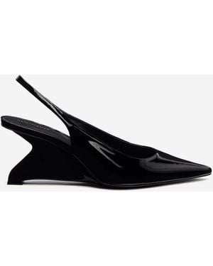 Reformation Westlyn Closed Toe Wedge - Black