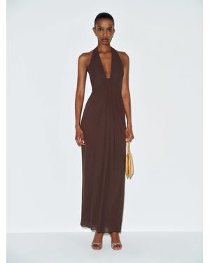 Reformation Alannah Dress - Brown