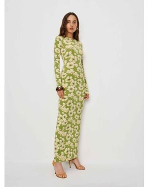 Reformation Tommie Knit Dress - Green