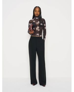 Reformation Nell Knit Top - White
