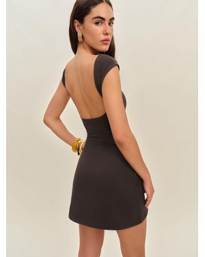 Reformation Soleil Knit Dress - Black