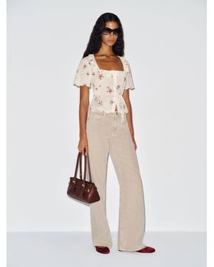 Reformation Gabbie Top 0 - White