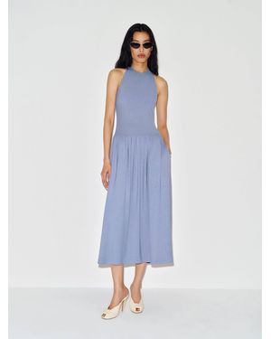Reformation Clara Knit Dress - Blue