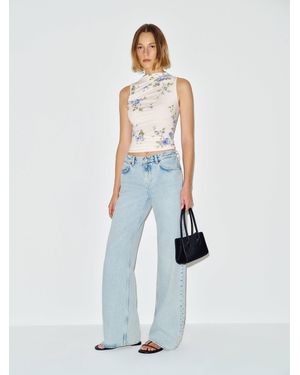 Reformation Marlo Knit Top - White