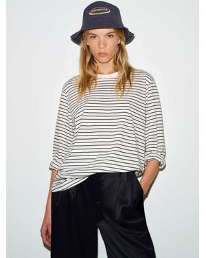 Reformation Patagonia Bucket Hat Smolder - White