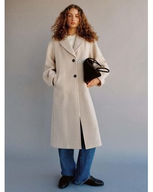 Reformation Wyatt Coat - Natural
