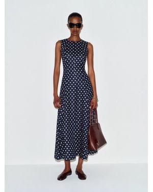 Reformation Cecilia Linen Dress 0 - Blue