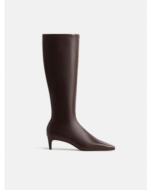 Reformation Remy Stretch Knee Boot 5 - Natural