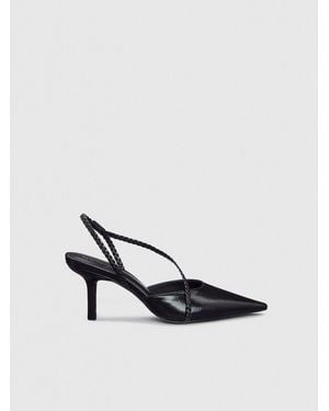 Reformation Joyce Slingback Heel Eel 5 - White
