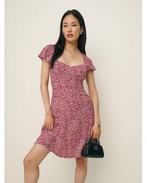 Reformation Novia Dress - Pink