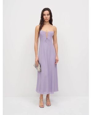 Reformation Emely Dress 6 - Purple