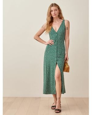 Reformation Luke Dress 10 - Green