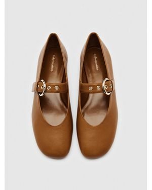Reformation Bethany Ballet Flat - White
