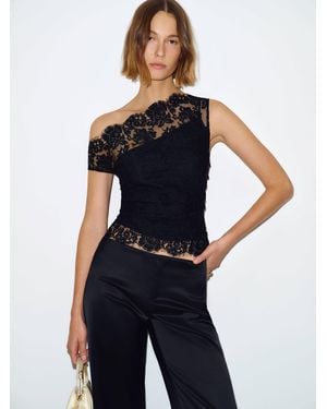 Reformation Oriana Top Lace - Blue