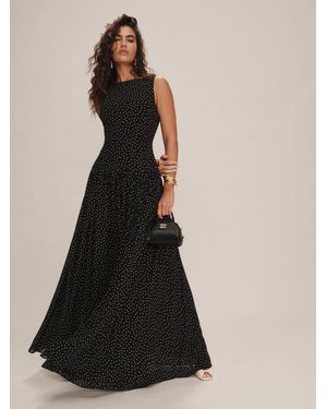 Reformation Camella Dress 0 - Black