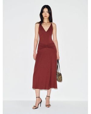 Reformation Gwen Knit Dress - Red