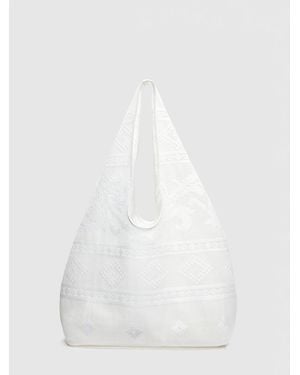 Reformation Aurelia Tote Bag - White