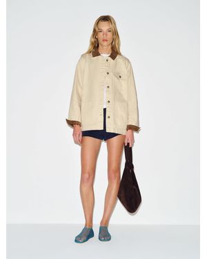 Reformation Patagonia W's Point Reyes Canvas Coat Undyed - Natural