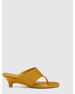 Reformation Sherlyn Wedge Thong 5 - Yellow