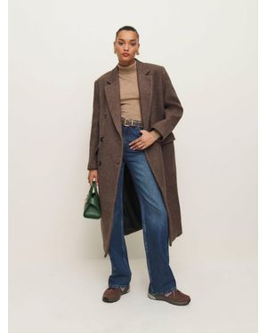 Reformation Lucas Coat - Blue