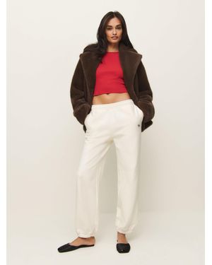 Reformation Skye Boyfriend Sweatpant - Natural