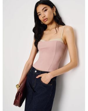 Reformation Melanie Top - Pink