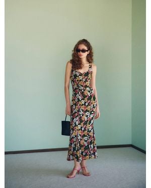 Reformation Laine Dress - Green