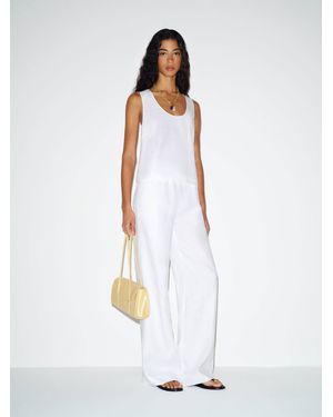 Reformation Lenora Linen Two Piece - White