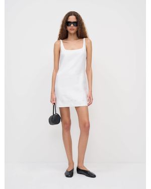 Reformation Koa Linen Dress 0 - White