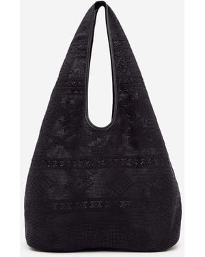 Reformation Aurelia Tote Bag Lace - Blue