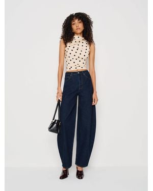 Reformation Marlo Knit Top - Blue