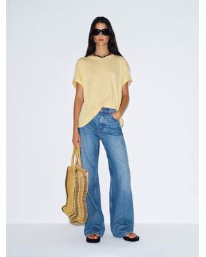 Reformation Liam Oversized T-Shirt - Blue