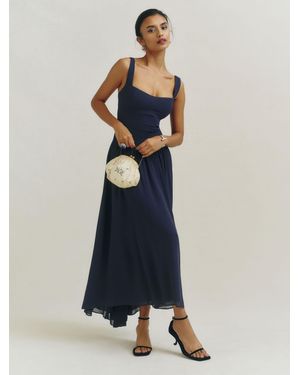 Reformation Kallie Dress - Blue